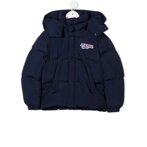 hooded padded jacket