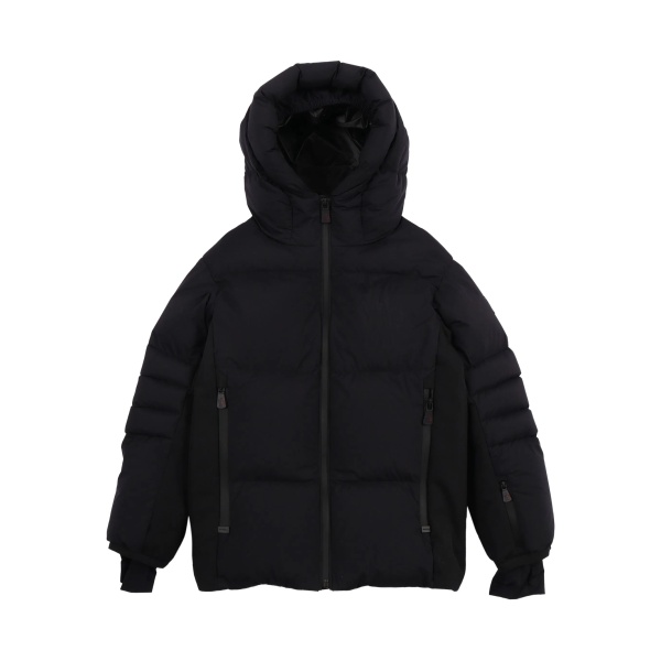 hooded padded jacket