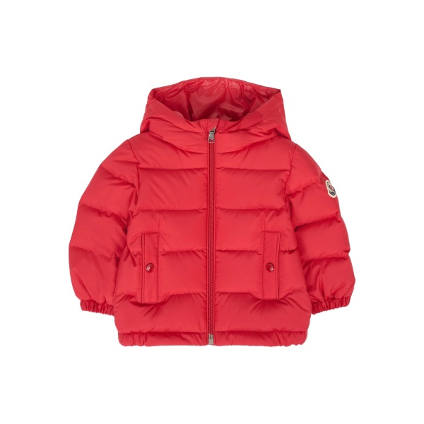 hooded puffer jacket