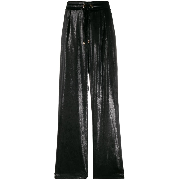 iridescent drawstring trousers