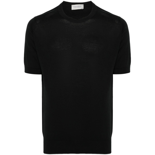 Kempton knitted cotton T-shirt