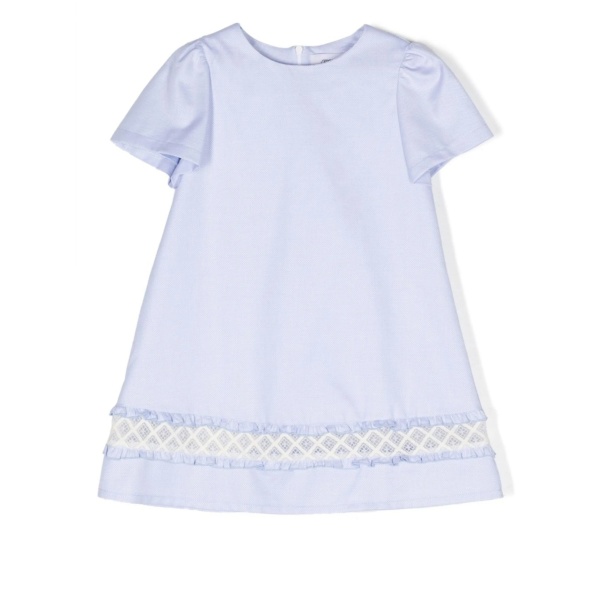 lace-detailing canvas dress
