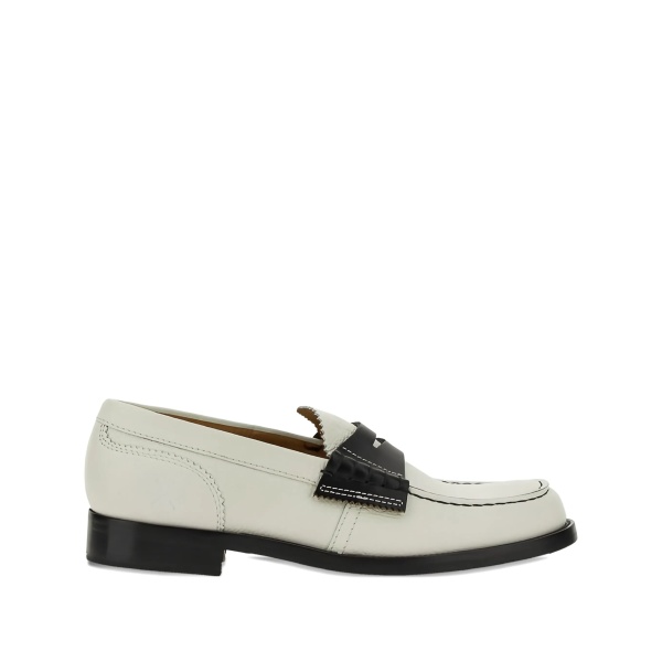 leather loafers