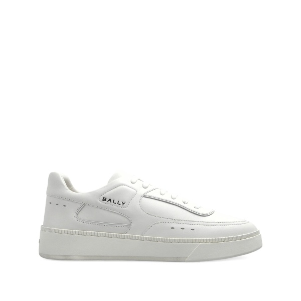 leather panel sneakers