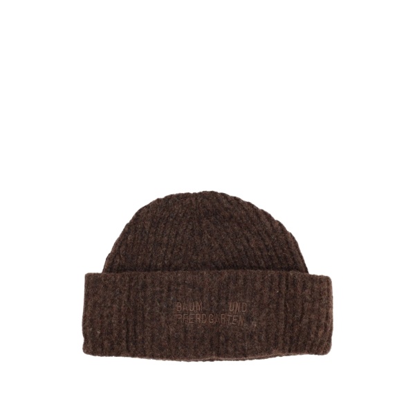 Leia ribbed-knit beanie hat