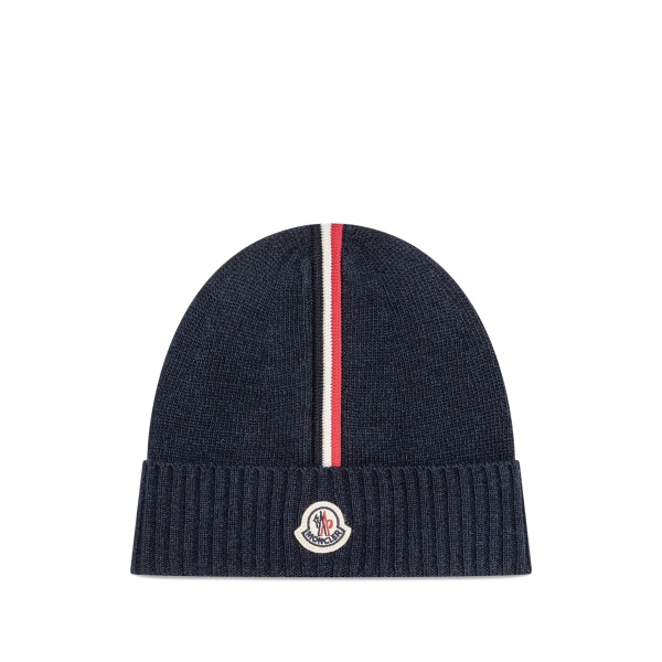 logo-appliqué beanie