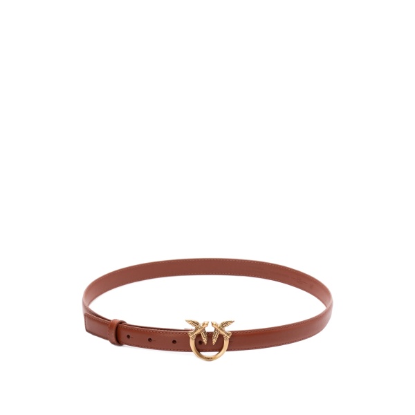 logo-buckle belt