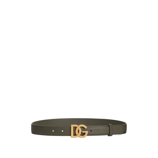 logo-buckle belt