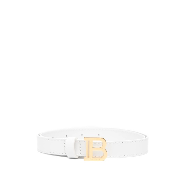 logo-buckle belt