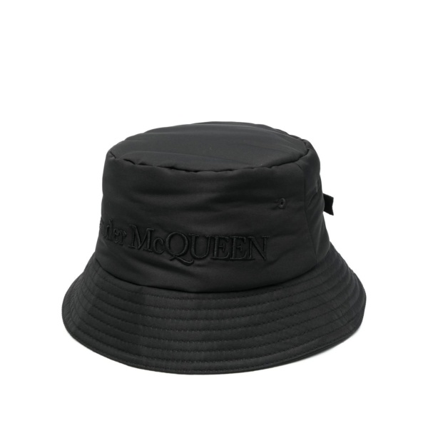 logo-embroidered bucket hat