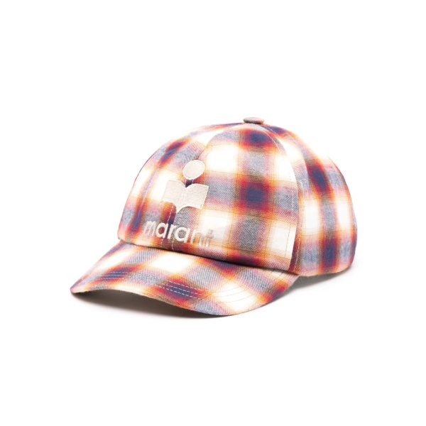 logo-embroidered cap