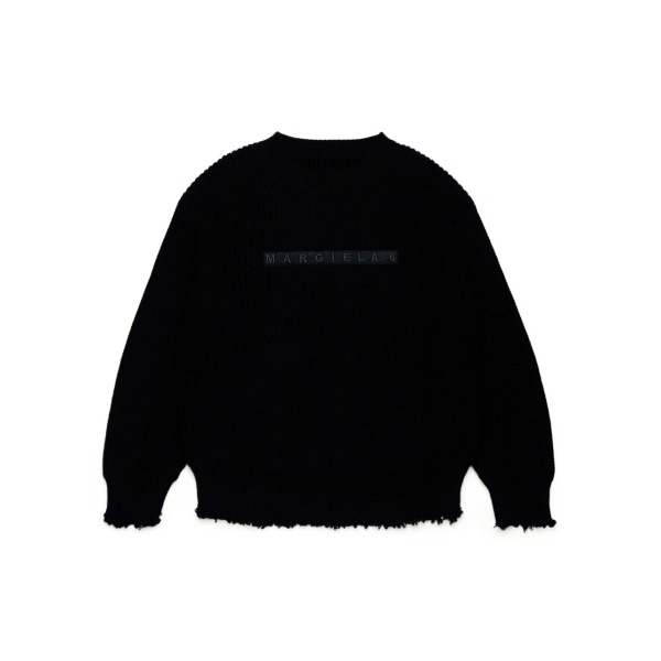 logo-embroidered crew-neck jumper