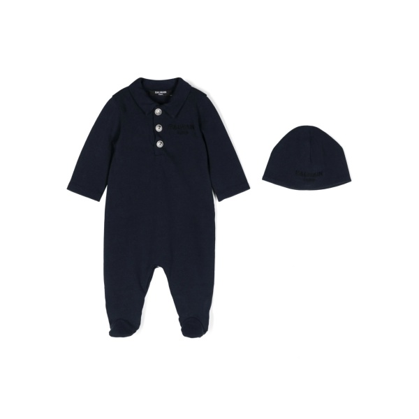 logo-embroidered pajamas