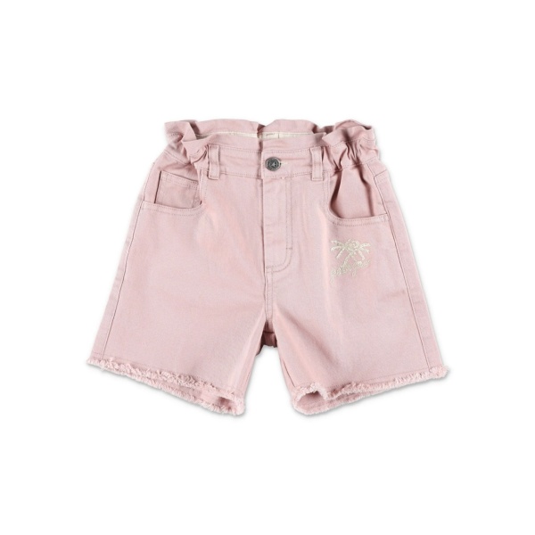 logo-embroidered shorts