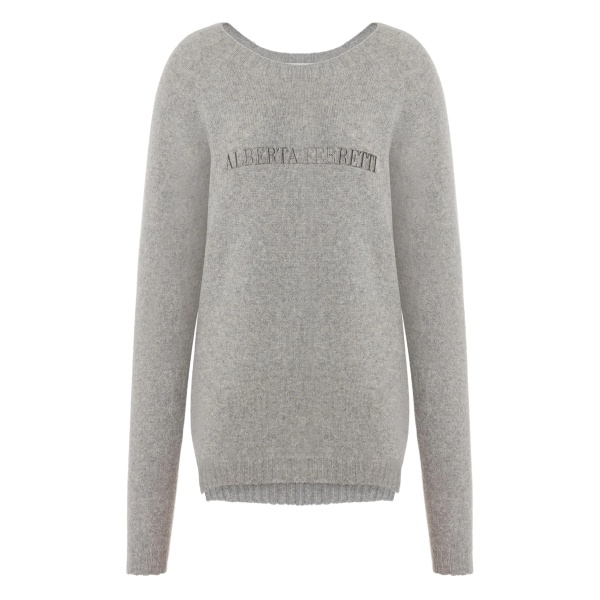 logo-embroidered sweater