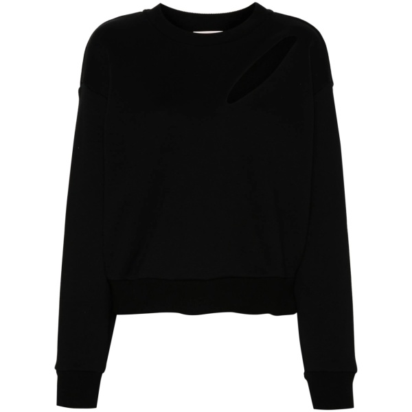 logo-embroidered sweatshirt