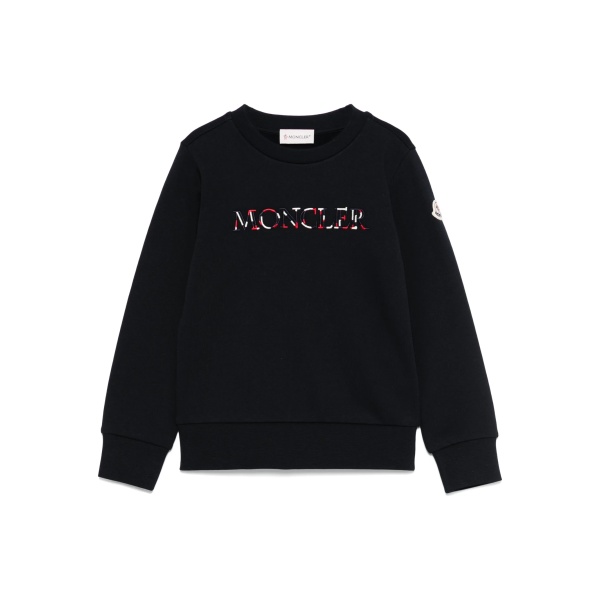 logo-embroidered sweatshirt