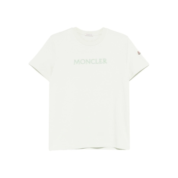 logo-embroidered T-shirt