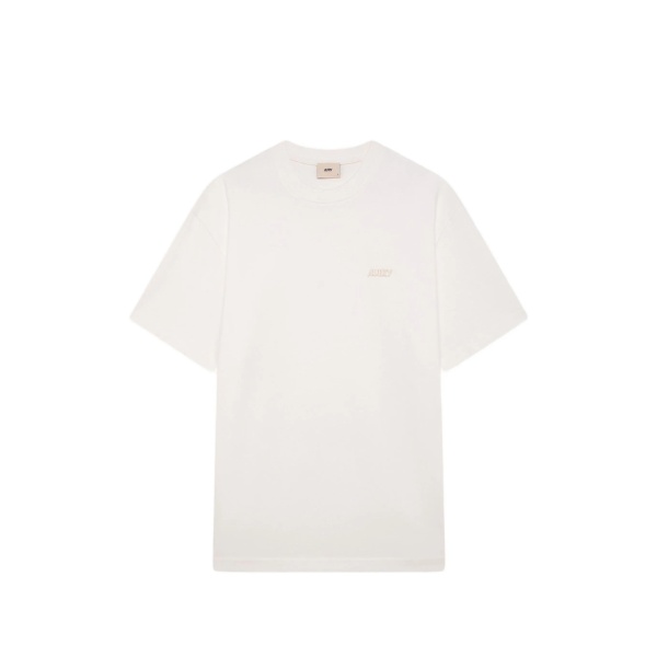 logo-embroidered T-shirt