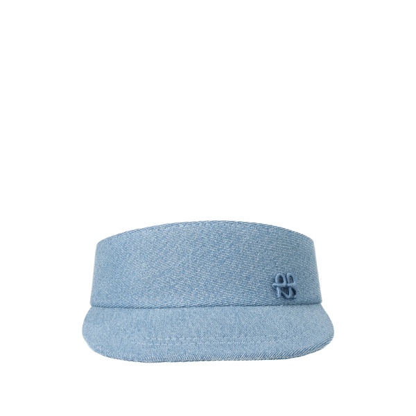 logo-embroidered visor