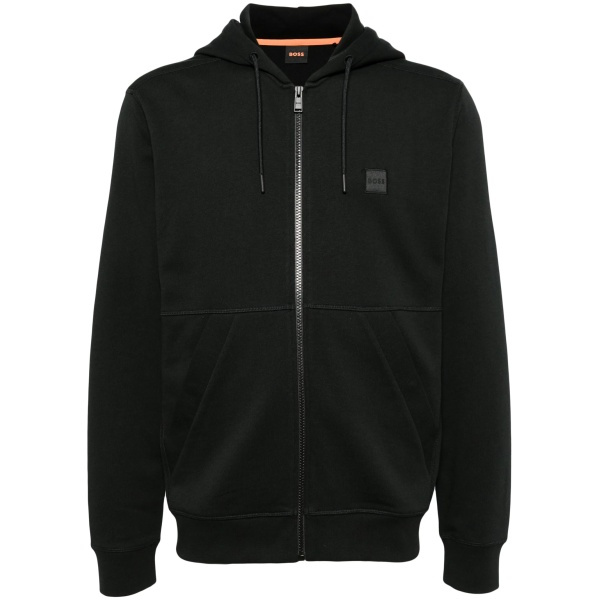 logo hooded jacket