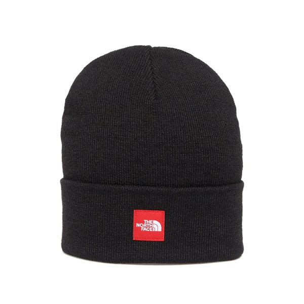 logo-patch beanie hat
