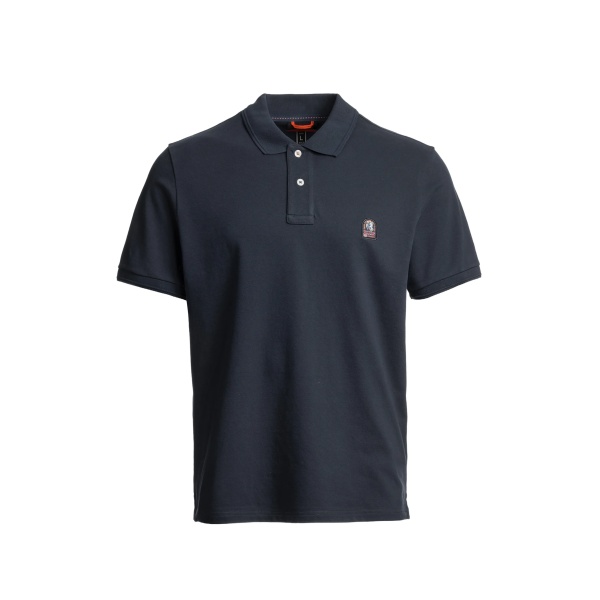logo-patch polo shirt