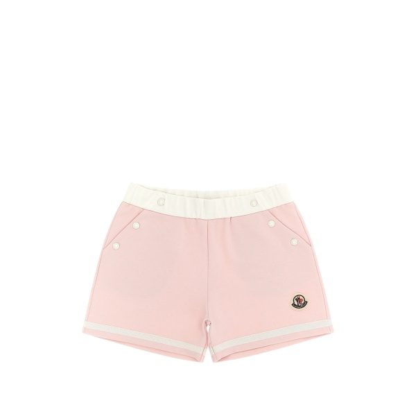 logo-patch shorts
