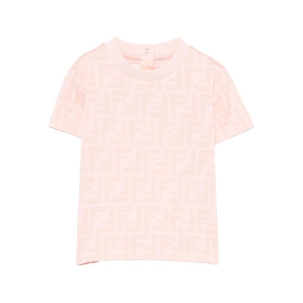 logo-pattern cotton T-shirt