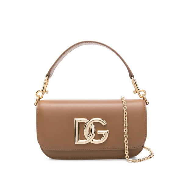 logo-plaque leather cross body bag