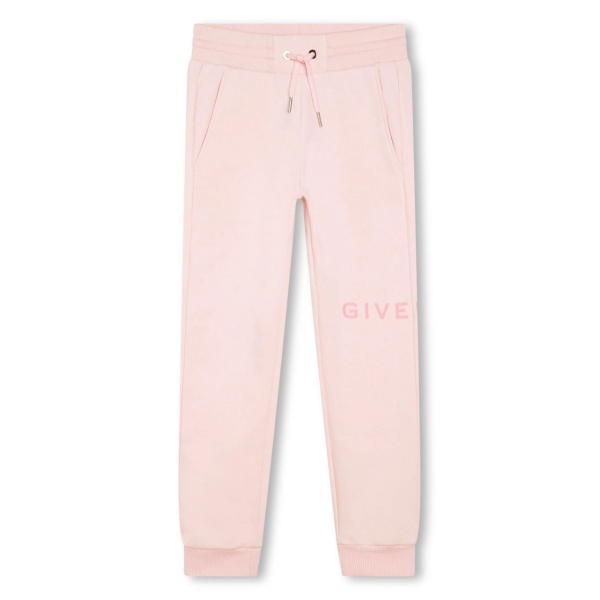 logo-print fleece track pants
