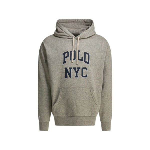 logo-print hoodie