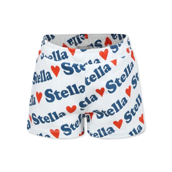logo-print shorts