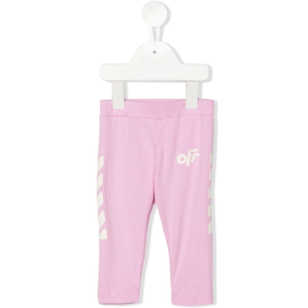 logo-print straight-leg leggings