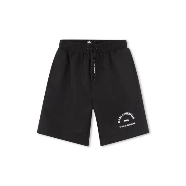 logo-print swim shorts