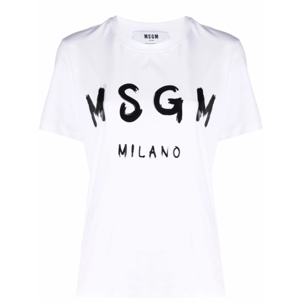 logo-print T-shirt