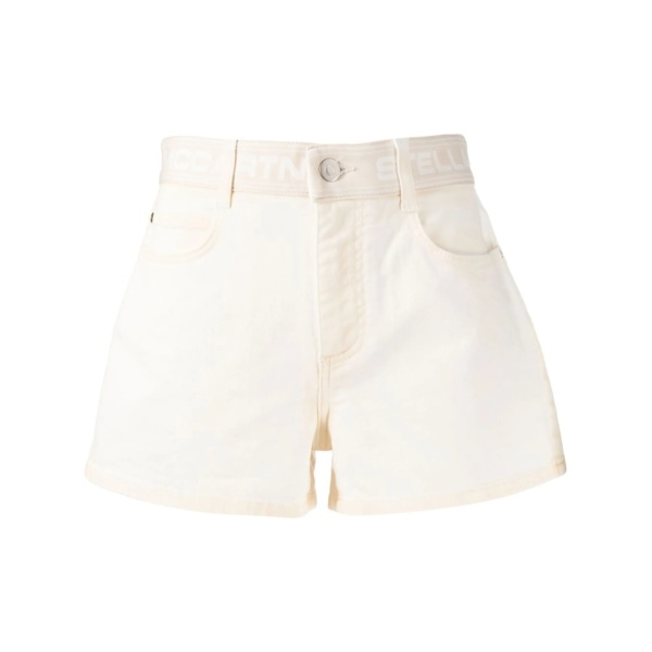 logo-waistband mini shorts