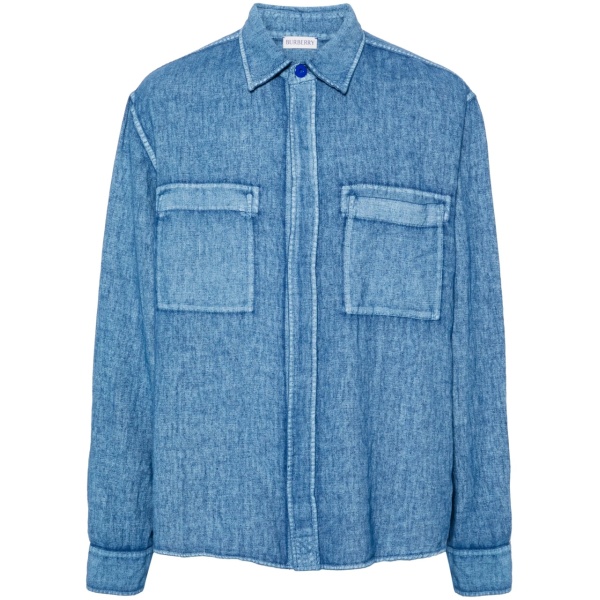 long-sleeve linen shirt