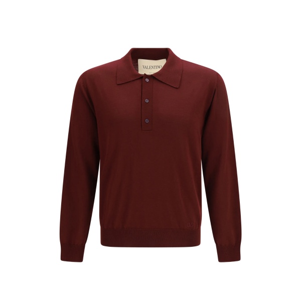 long-sleeved polo shirt