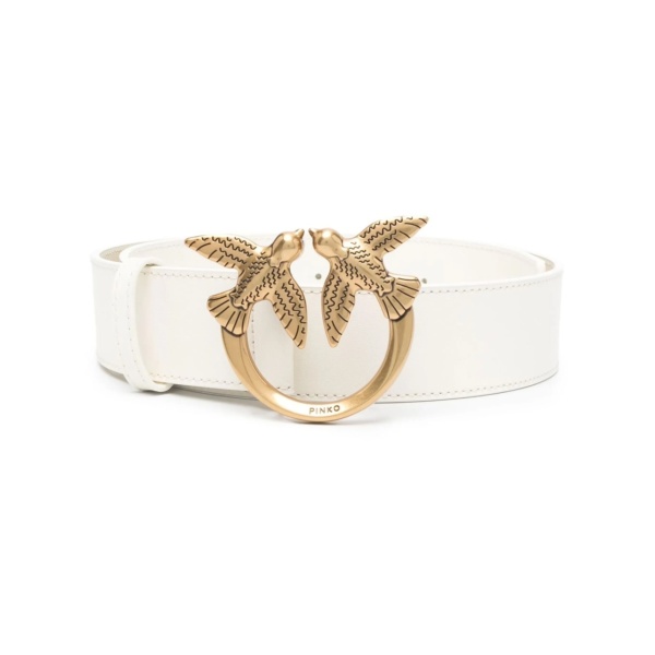 love bird leather belt