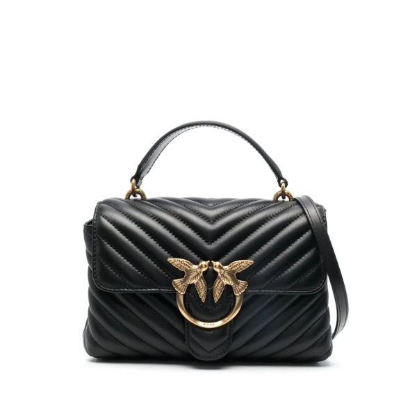 Love quilted top-handle bag