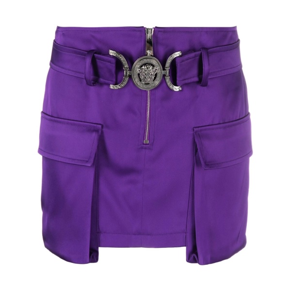 Medusa Head-motif miniskirt