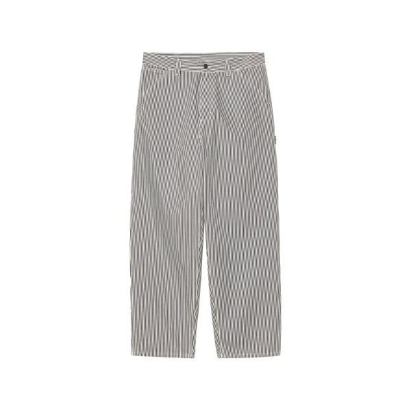 Mercer Single Knee striped trousers