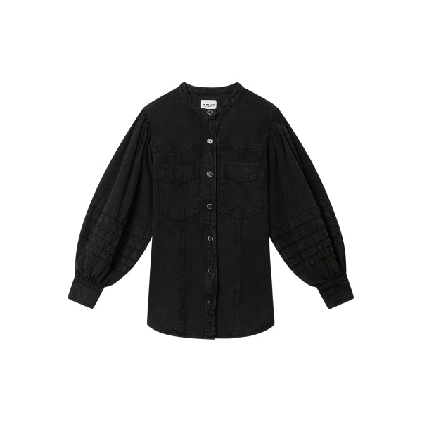 Mileda patch-pocket shirt