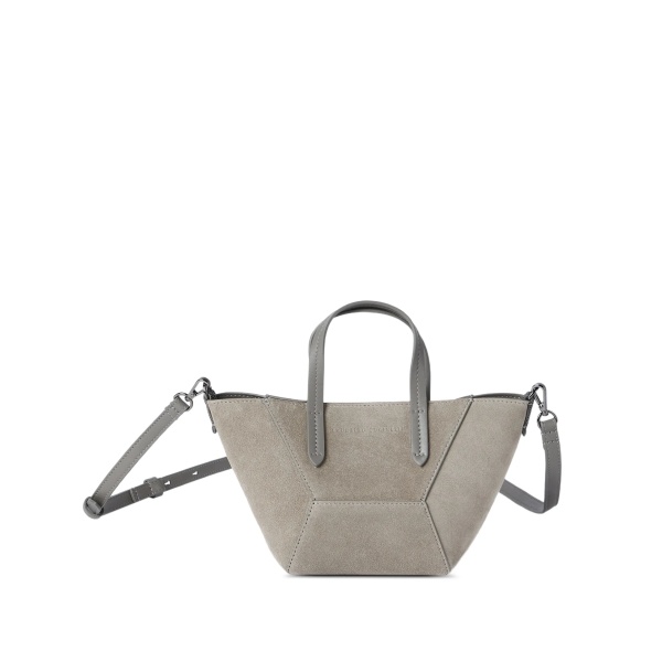 mini BC Duo suede tote bag