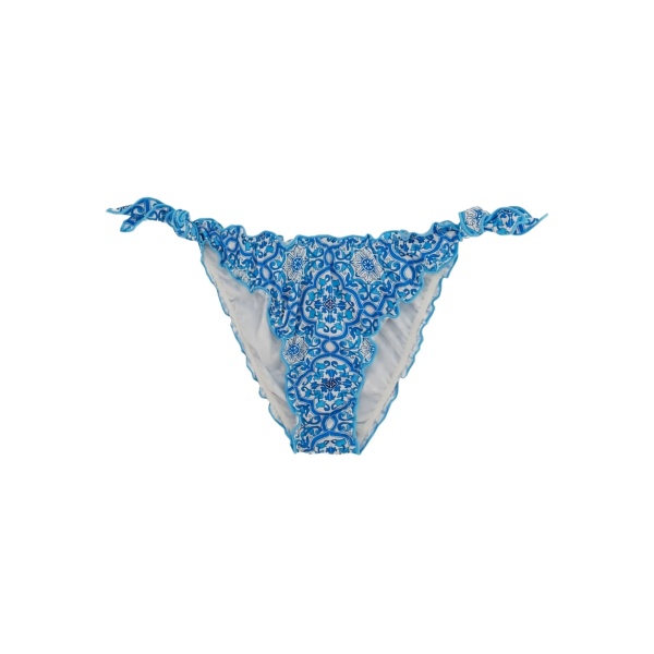 Moon mosaic-print bikini bottoms