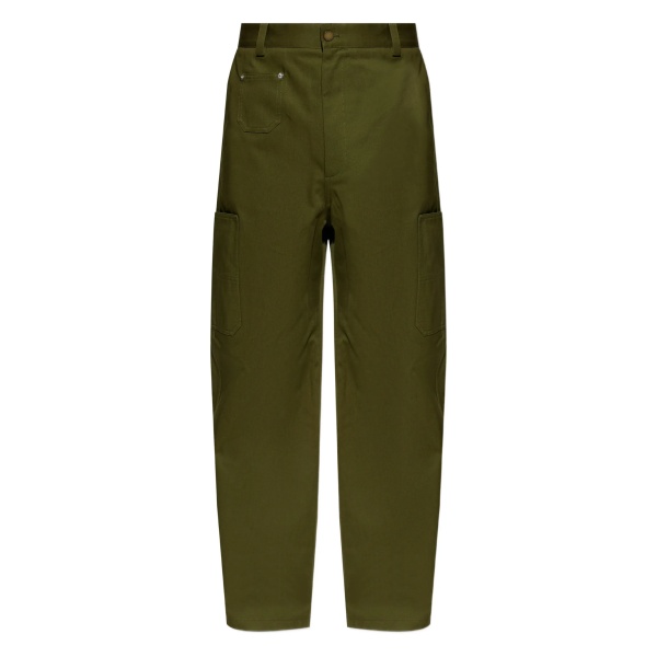 multi-pocket loose-fit trousers