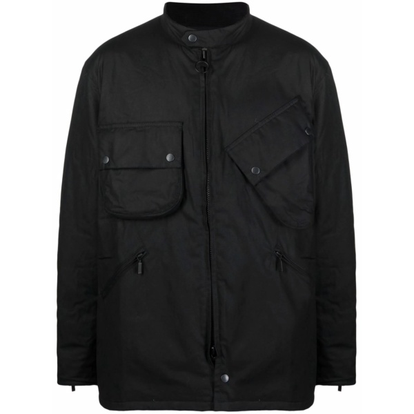 multi-pocket zip-up jacket