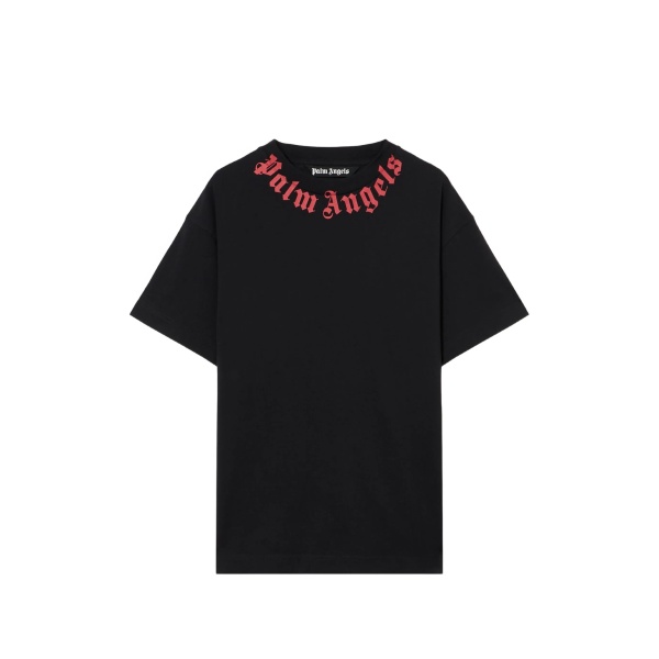 neck-logo T-shirt