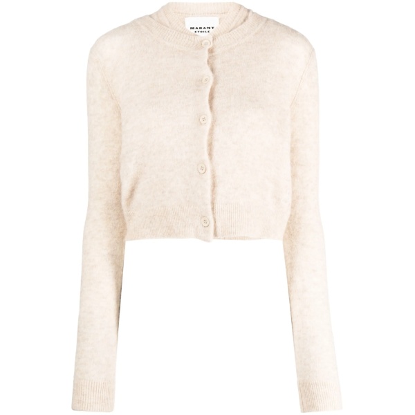 Nita button-up cropped cardigan